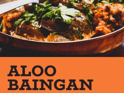 Aloo Baingan - Indian Potato & Eggplant
