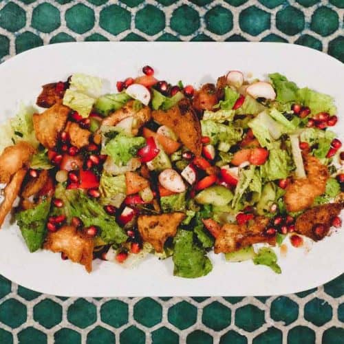 Lebanese Fattoush Salad
