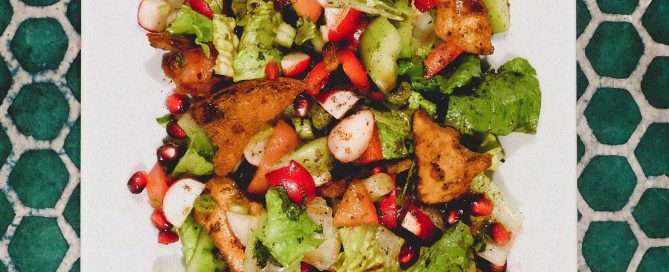 Lebanese Fattoush Salad