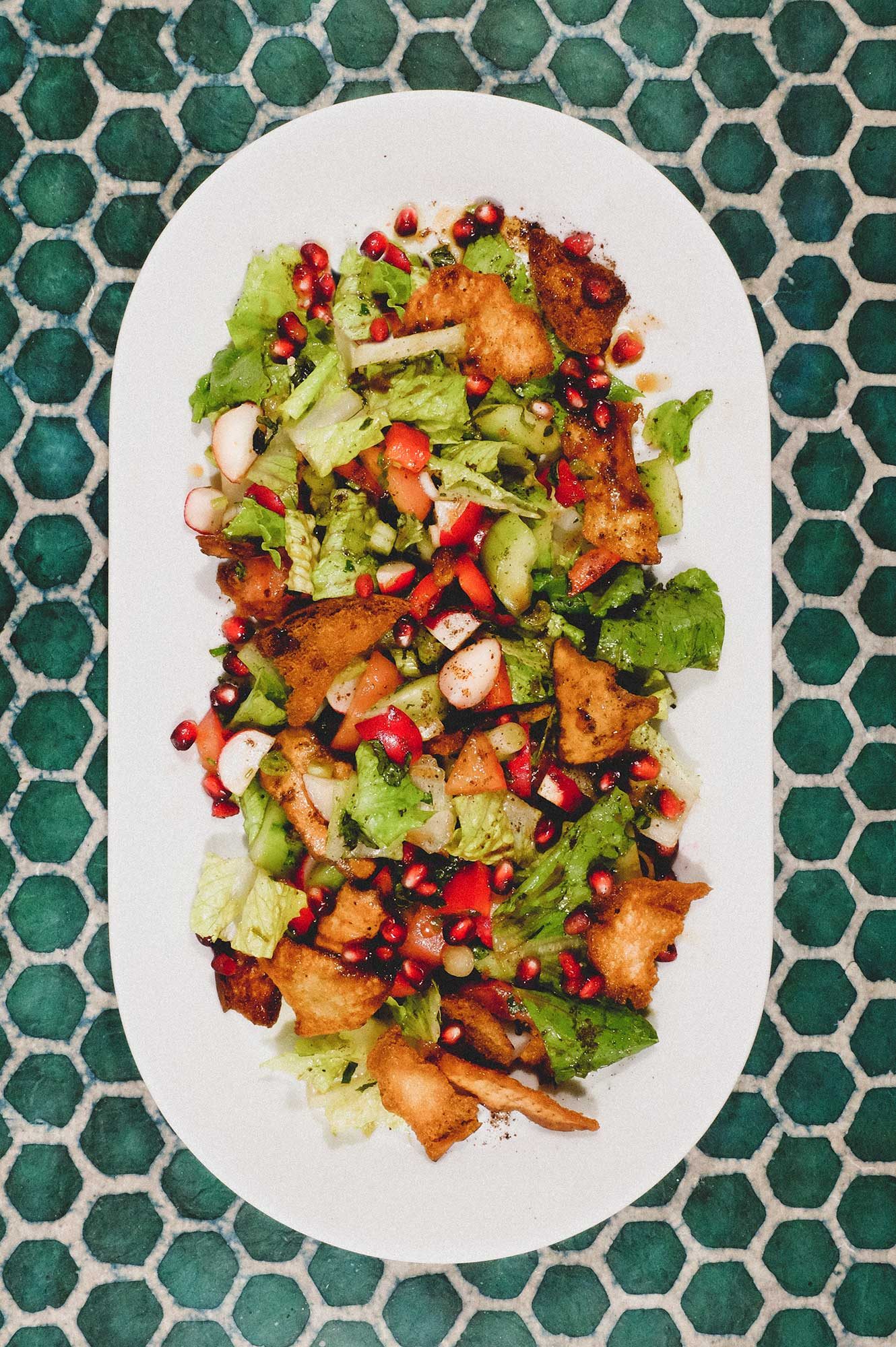 Lebanese Fattoush Salad