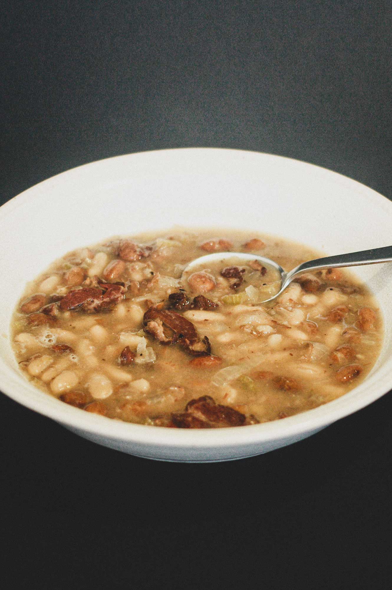 Smoked Lamb & Bean Soup