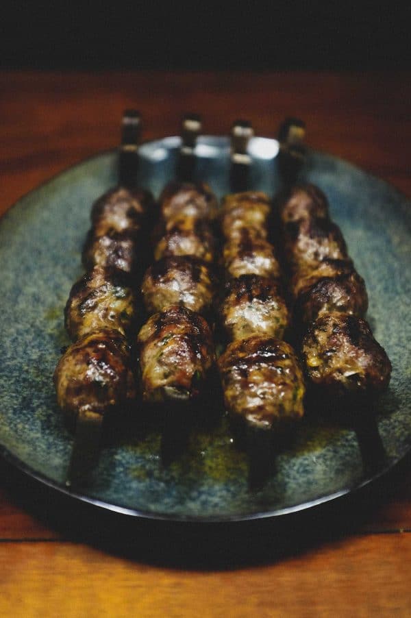 Cypriot Sheftalia (Pork & Lamb Sausages) a juicy recipe from Cook Eat