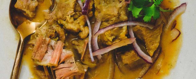 Filipino Pork & Vegetable Adobo