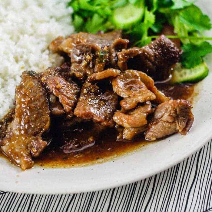 Vietnamese Pork with Lemongrass & Chilli