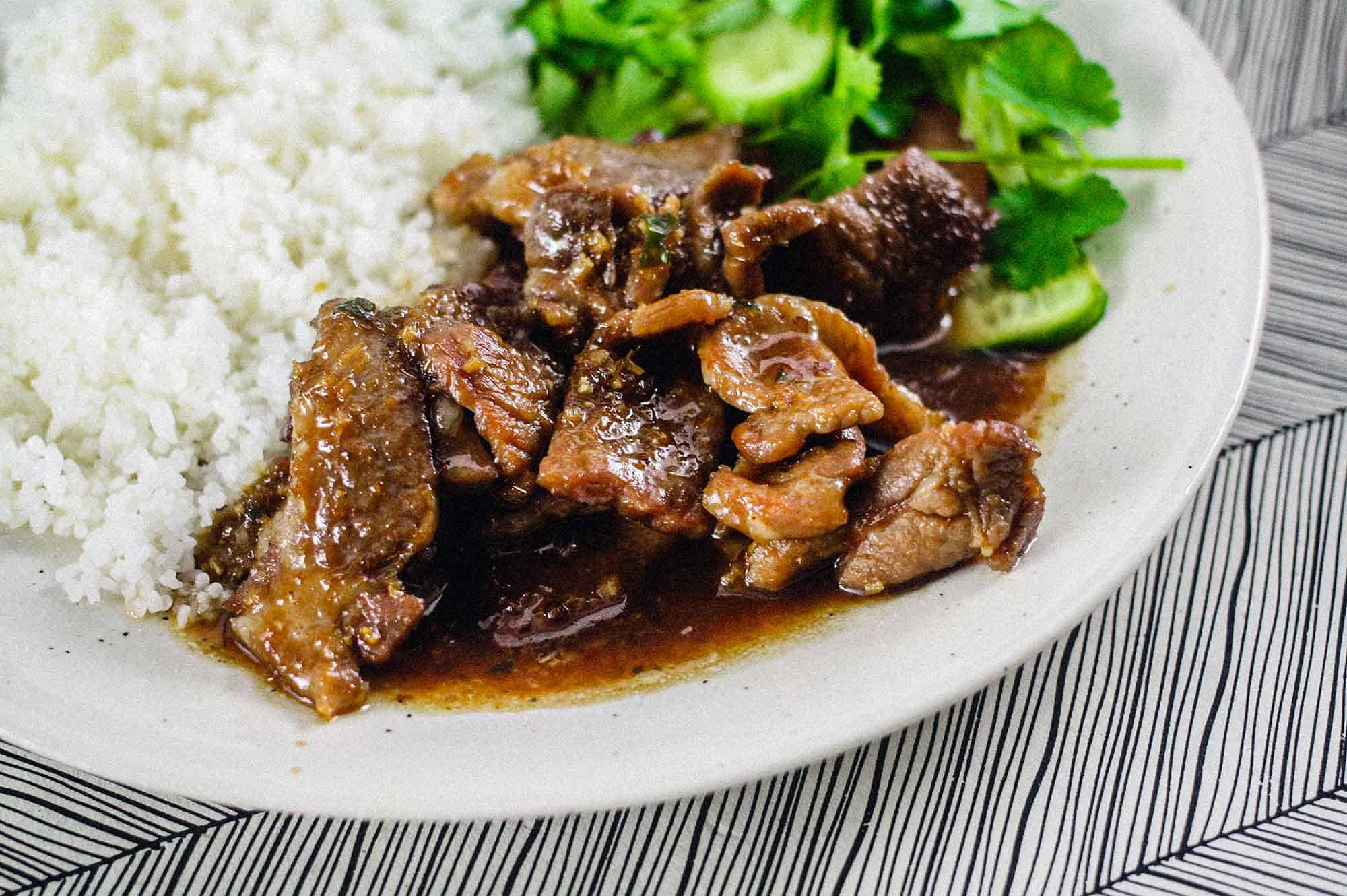 Vietnamese Pork with Lemongrass & Chilli