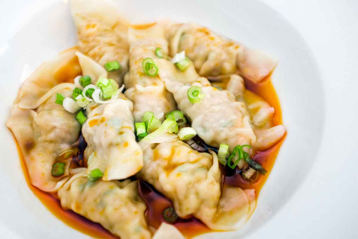 Chinese Chilli Oil Dumplings