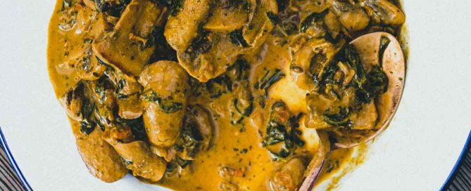 Methi Mushroom Masala