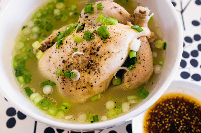 Korean Samgyetang (Ginseng Chicken Soup) from Cook Eat World