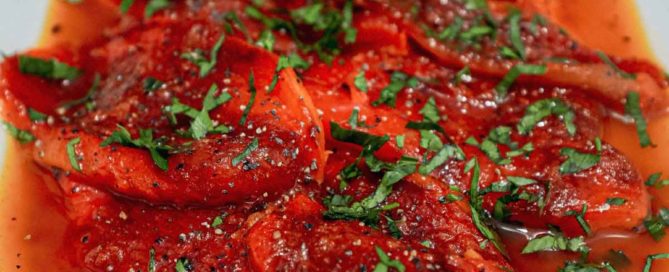 Spanish Roasted Red Peppers