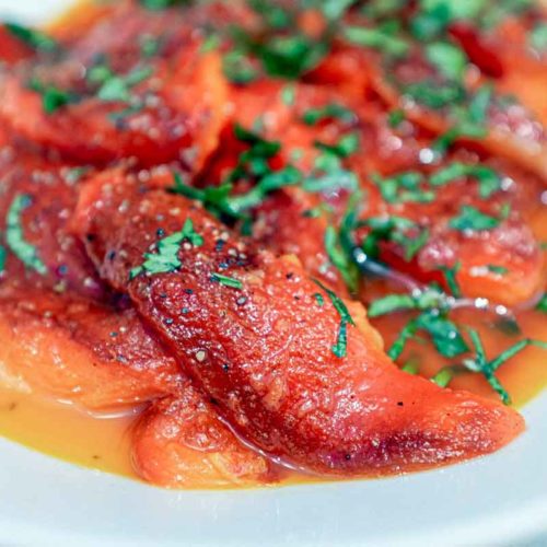 Spanish Roasted Red Peppers