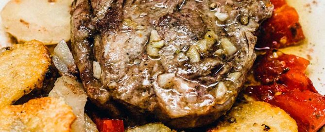 Italian Baked Lamb & Potatoes