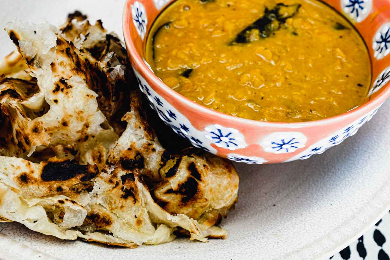 Roti Canai with Dhal