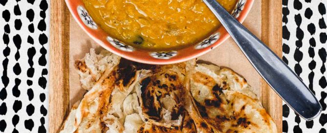 Roti Canai with Dhal
