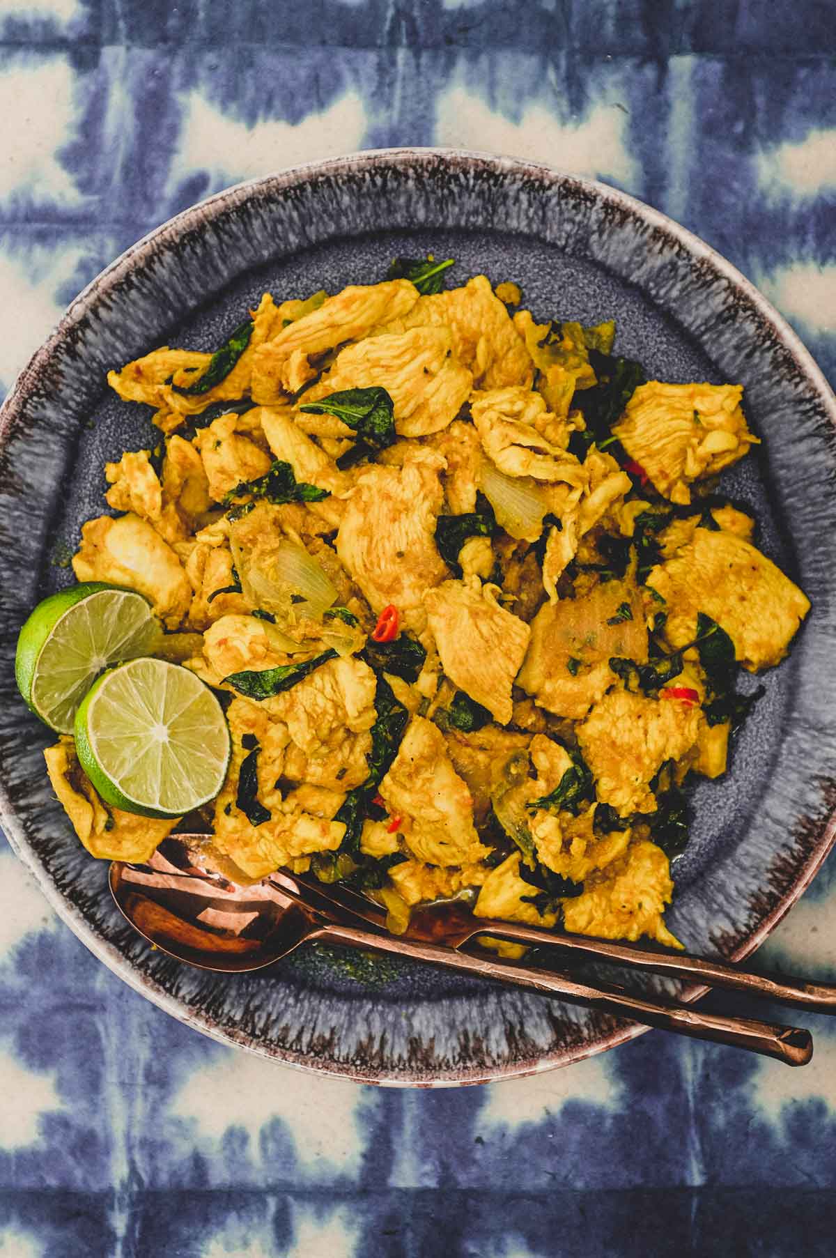 Cha Kroeung Sach Moan (Cambodian Lemongrass Chicken Stir Fry)