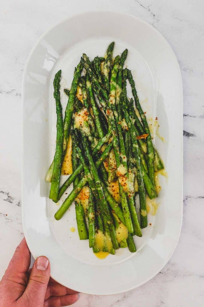 Asparagus with Dijon Mustard