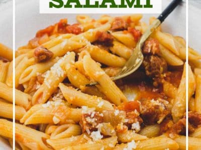 Penne with Salami