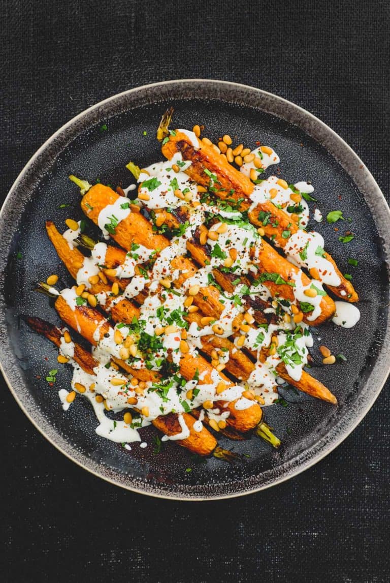 Roasted Carrot with Tahini Sauce