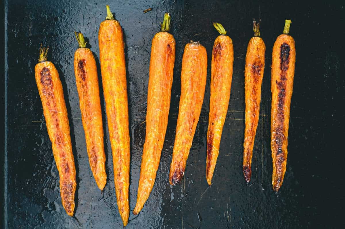 Roasted Carrot with Tahini Sauce