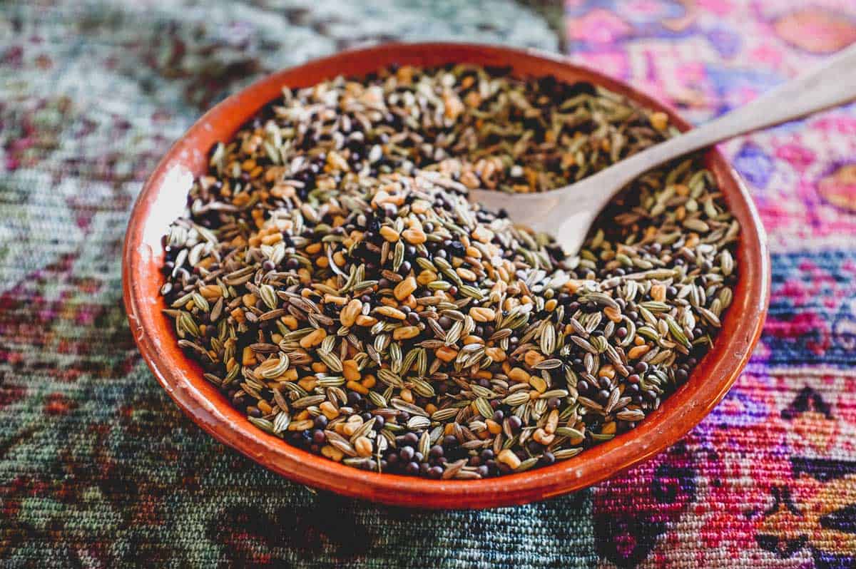 Panch phoron - a whole spice mix from India