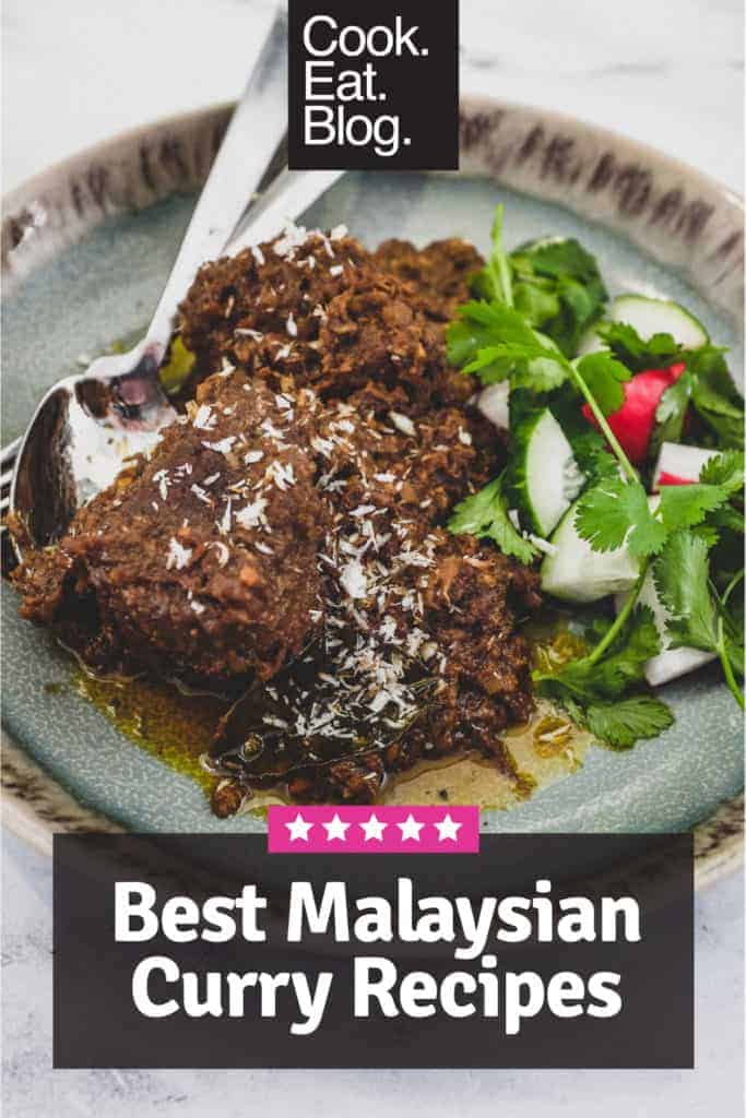 Malaysian Rendang - a title image for more Malaysian Curry recipes.