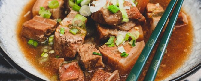 Chinese Braised Pork Belly (Instant Pot Style) Hong Shao Rou |