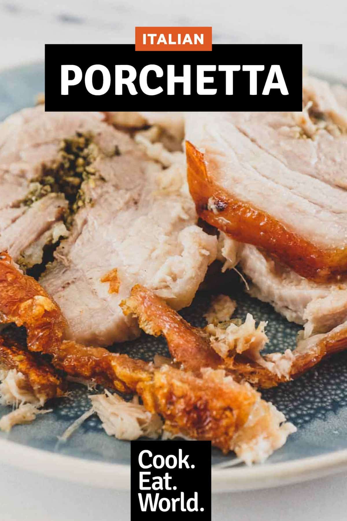 Slow roasted Italian porchetta, stuffed with fennel & garlic.