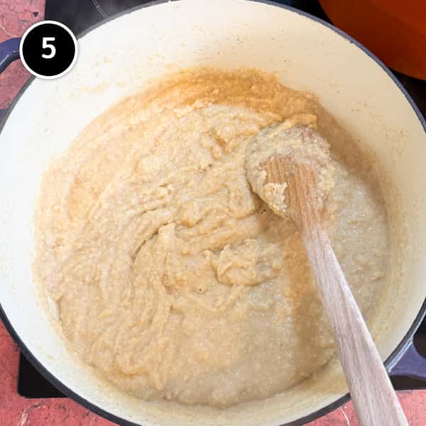 Hyderabadi Haleem (Lamb & Lentil Stew) | cookeatworld.com Ground lentils are cooked in water until thick and creamy.