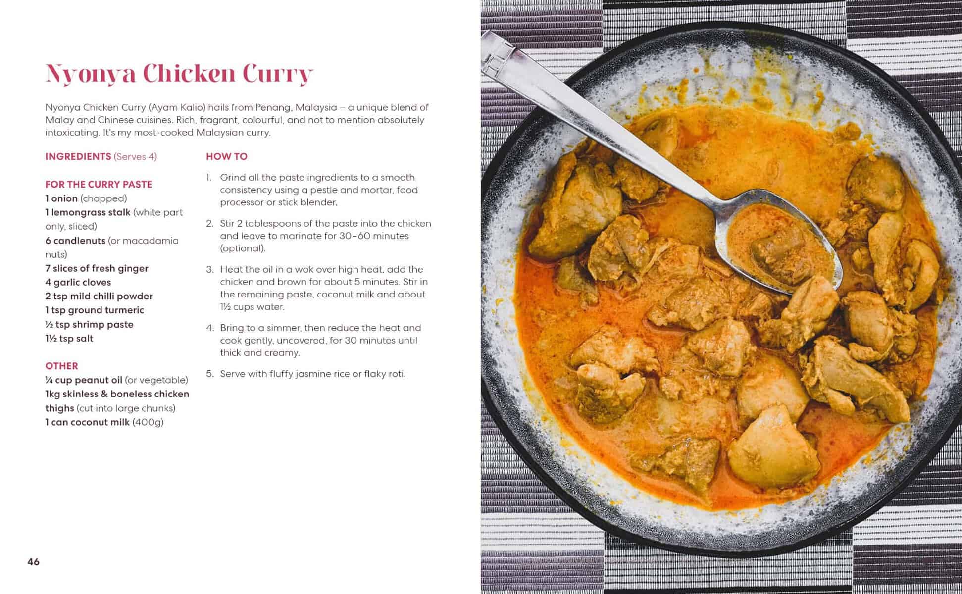 A sample recipe from my Asian E Book - Again & Again Asia - a collection of all my favourite Asian recipes