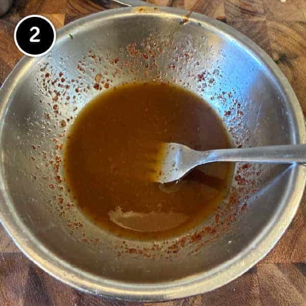 Turkish Spoon Salad | cookeatworld.com The dressing for Turkish Spoon Salad